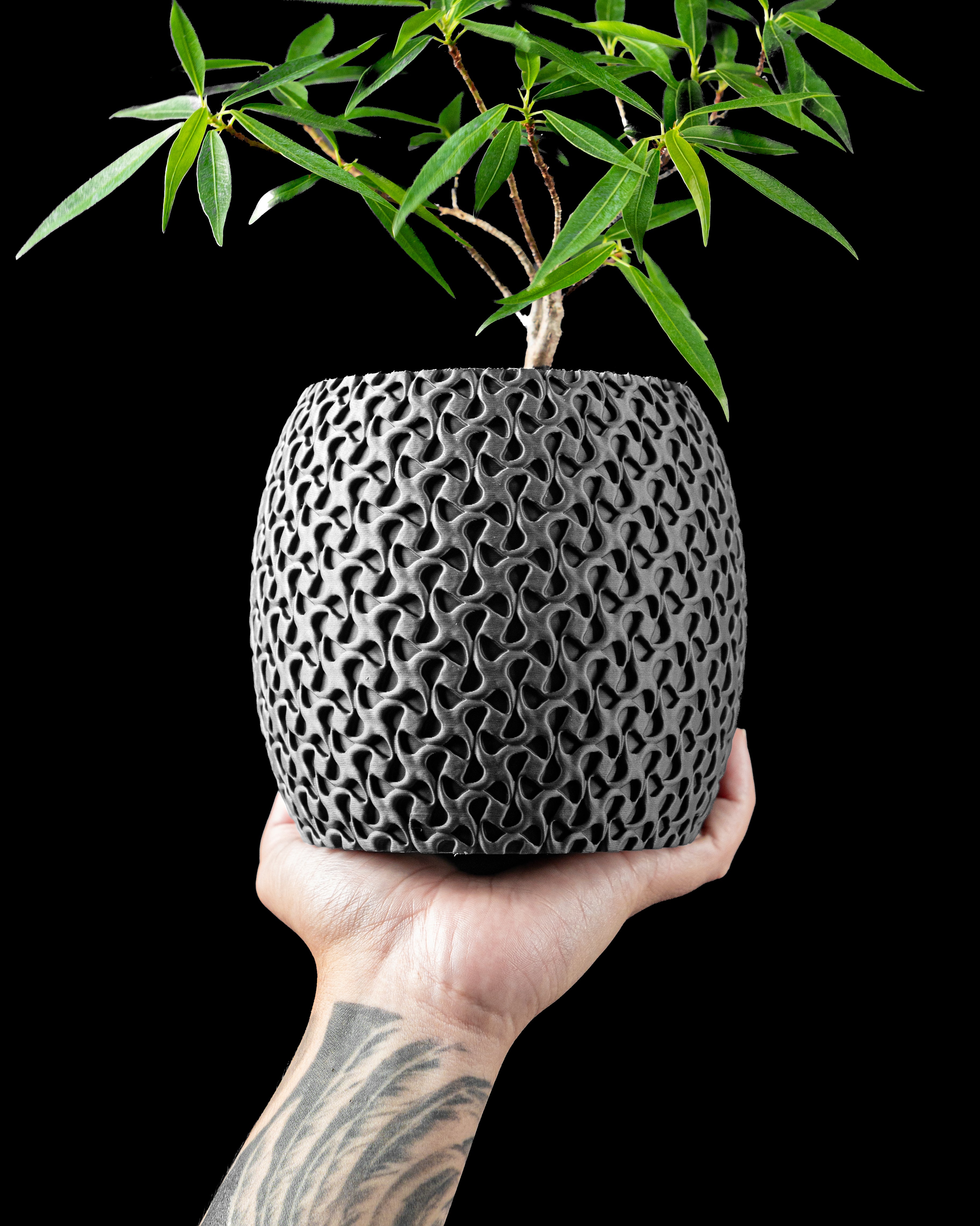 Ringa Planter Vase – Rund-Moderne Dekoration