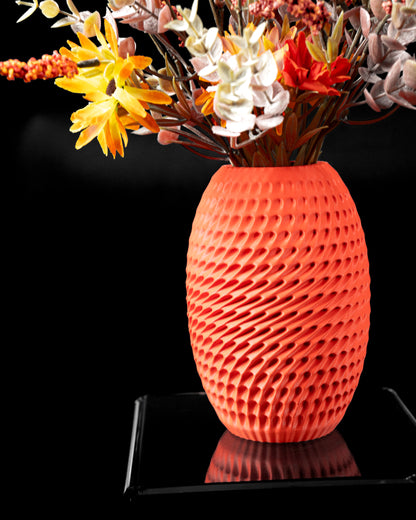 Burrow Flower Vase – Nestartige Moderne Blumenpracht