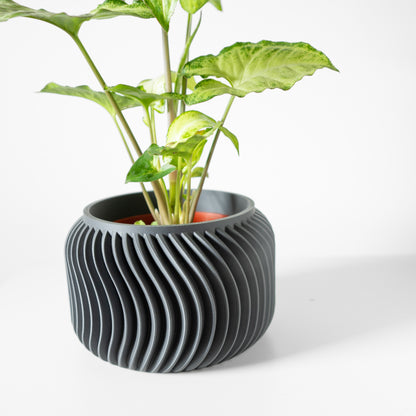 Vilex Planter Vase mit Ablauf – Moderne Pflanzenoase