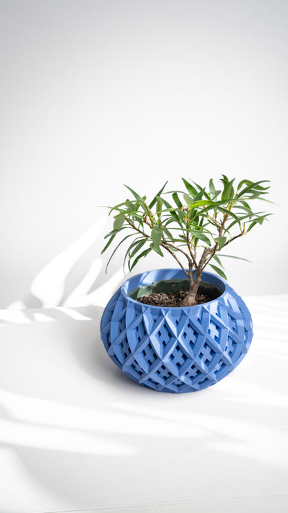 Rokio Planter Vase mit Ablauf – Dynamische Pflanzdekoration