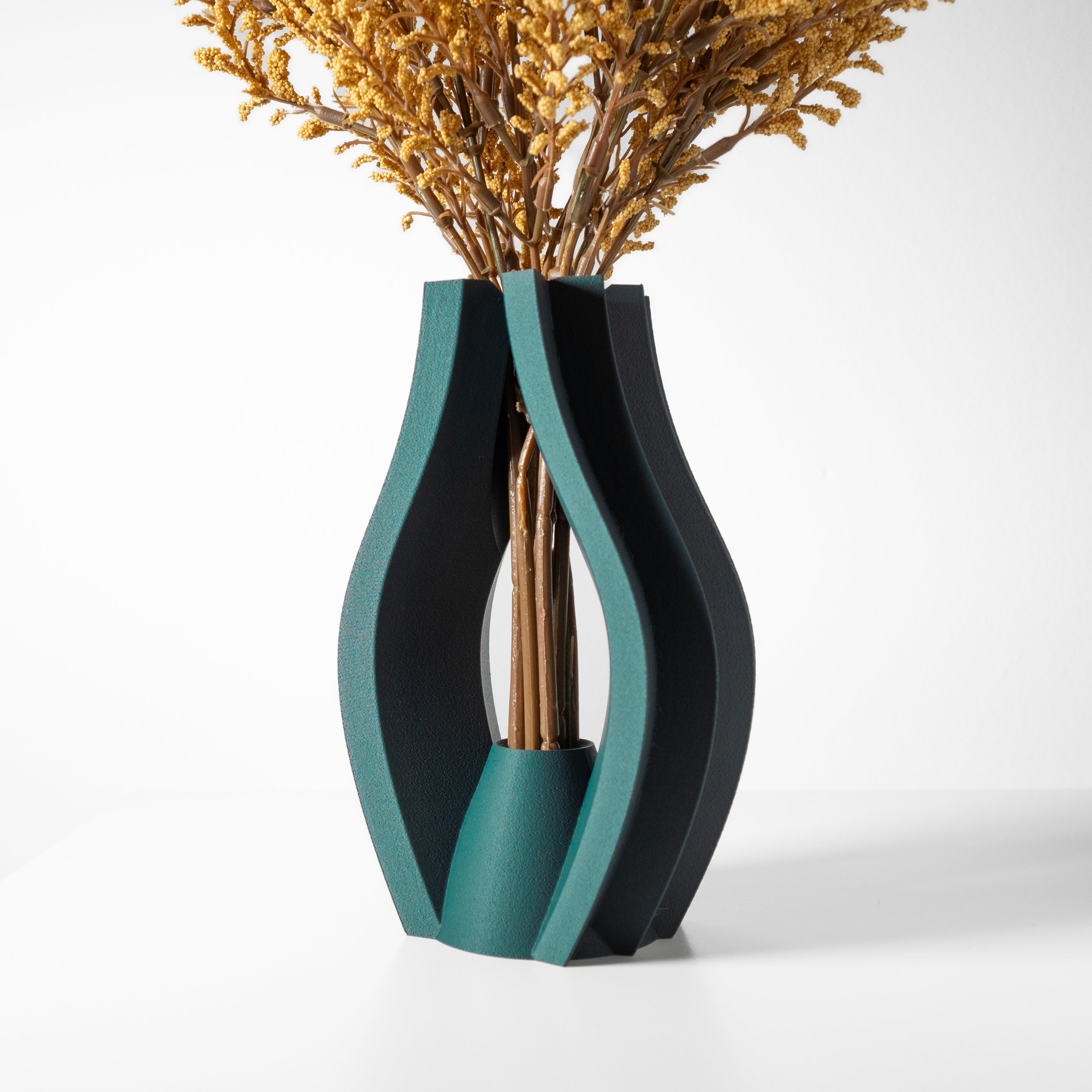 Krono Vase – Zeitlose Moderne Blumenpracht