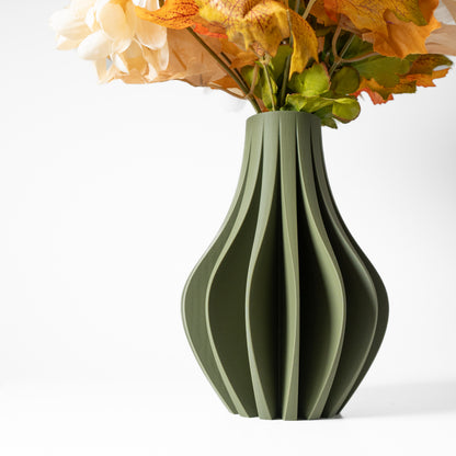 Zolara Vase – Strahlende Moderne Blumenpracht