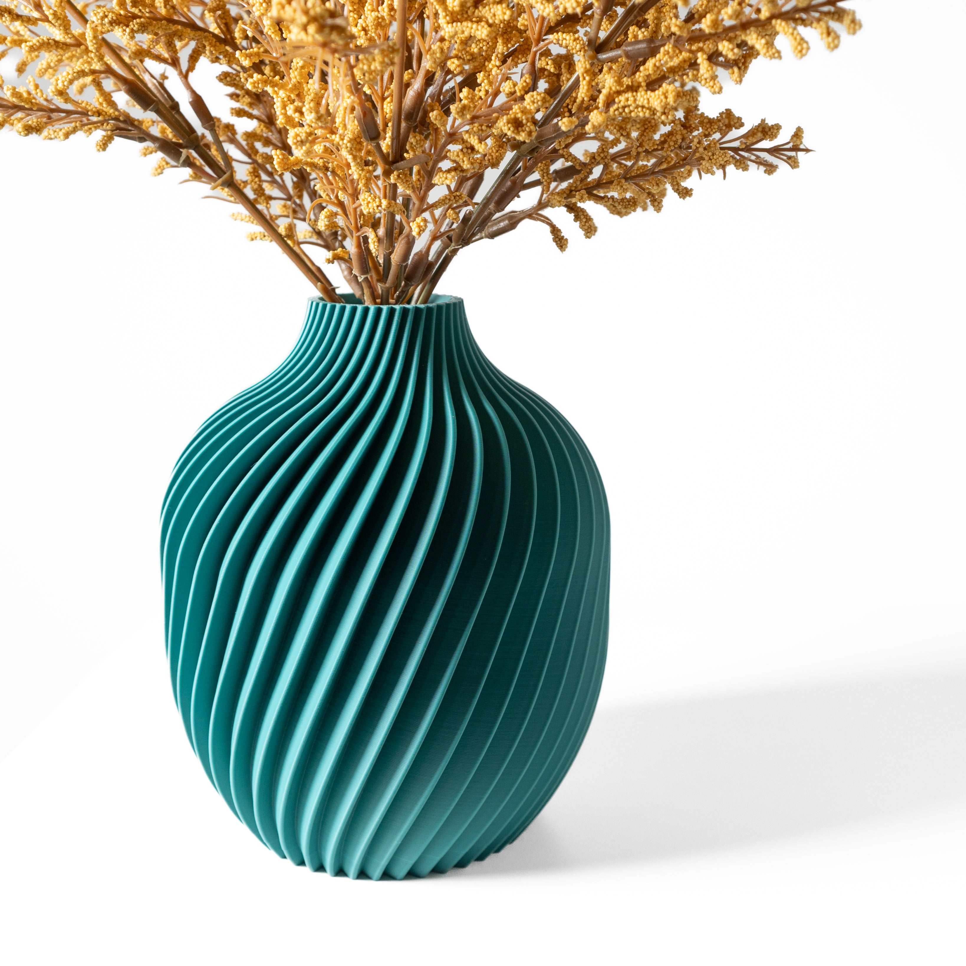 Kivan Vase – Strahlende Moderne Blumenpracht