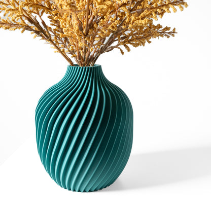 Kivan Vase – Strahlende Moderne Blumenpracht
