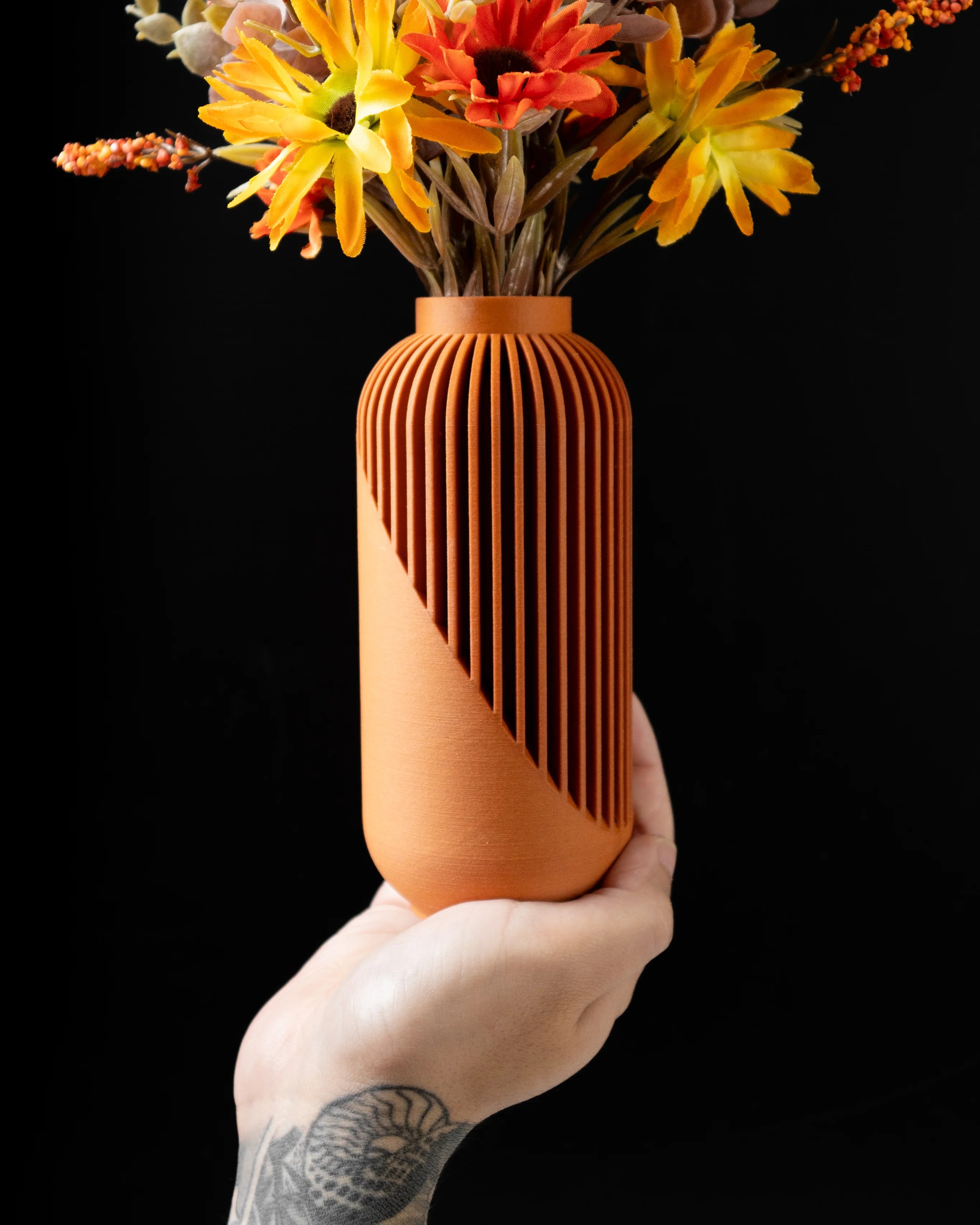 Yao Flower Vase Reissue – Elegante 3D-Gedruckte Blütenpracht