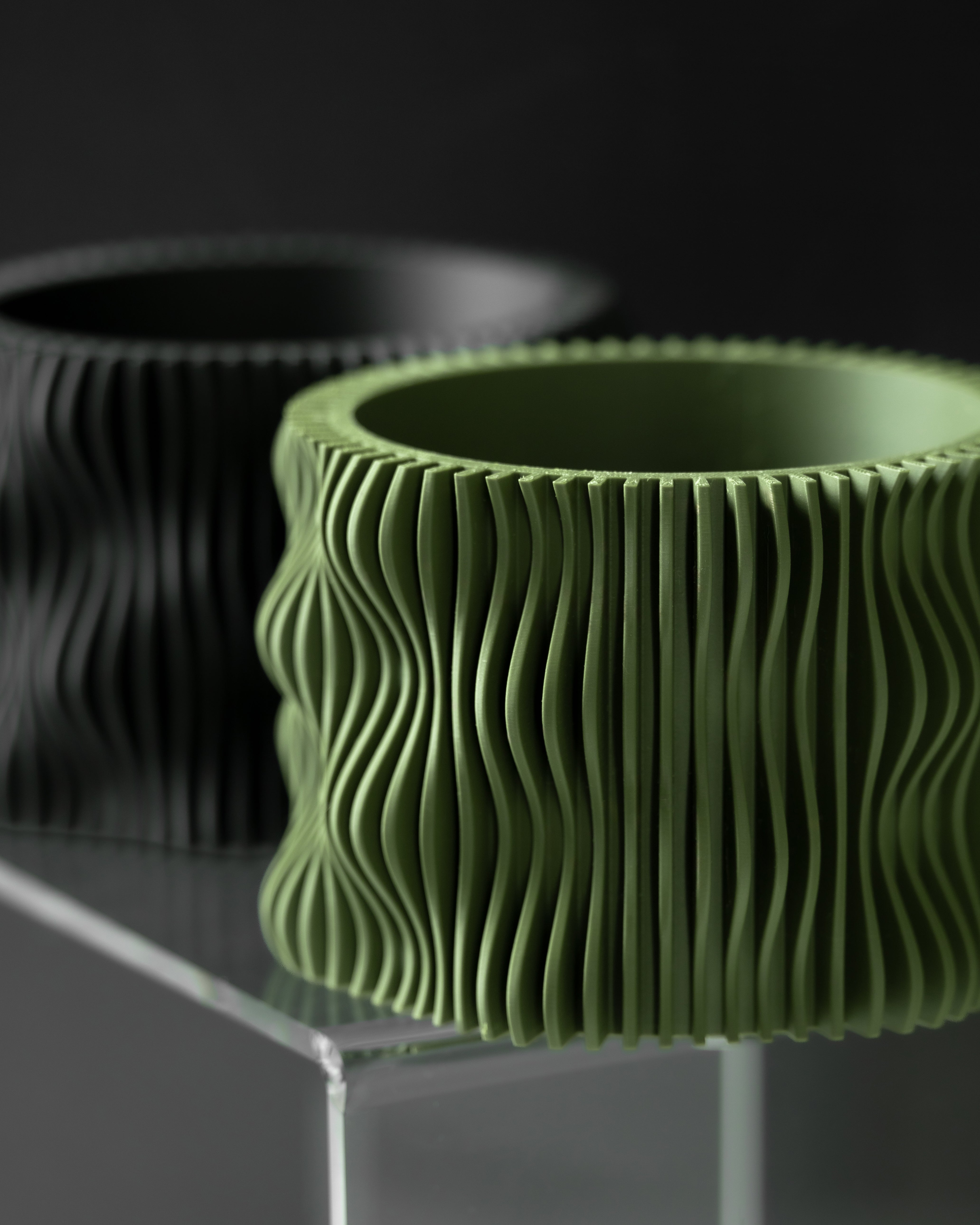 Muxel Planter Vase Reissue – Verfeinerte Pflanzdekoration