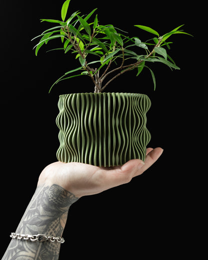 Muxel Planter Vase Reissue – Verfeinerte Pflanzdekoration
