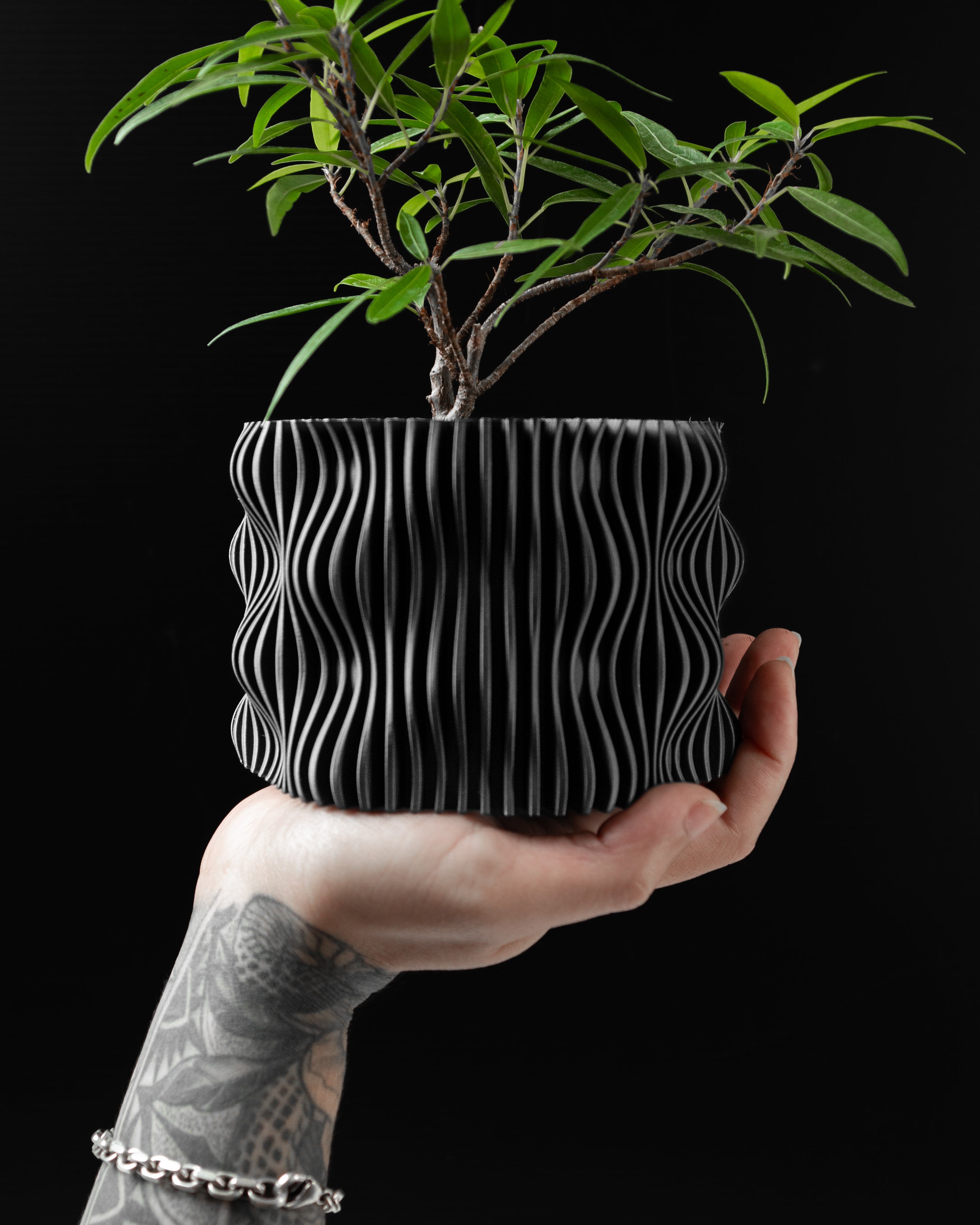 Muxel Planter Vase Reissue – Verfeinerte Pflanzdekoration