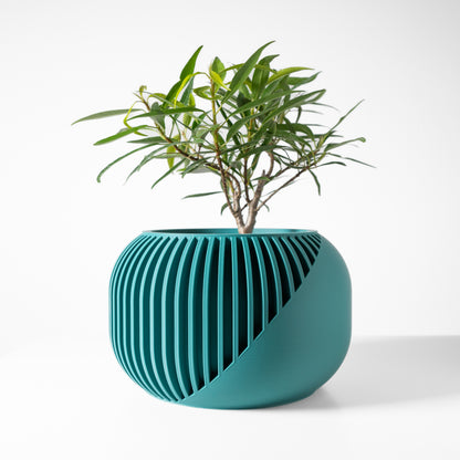 Narvo Planter Vase mit Ablauf – Stilvolle Pflanzdekoration