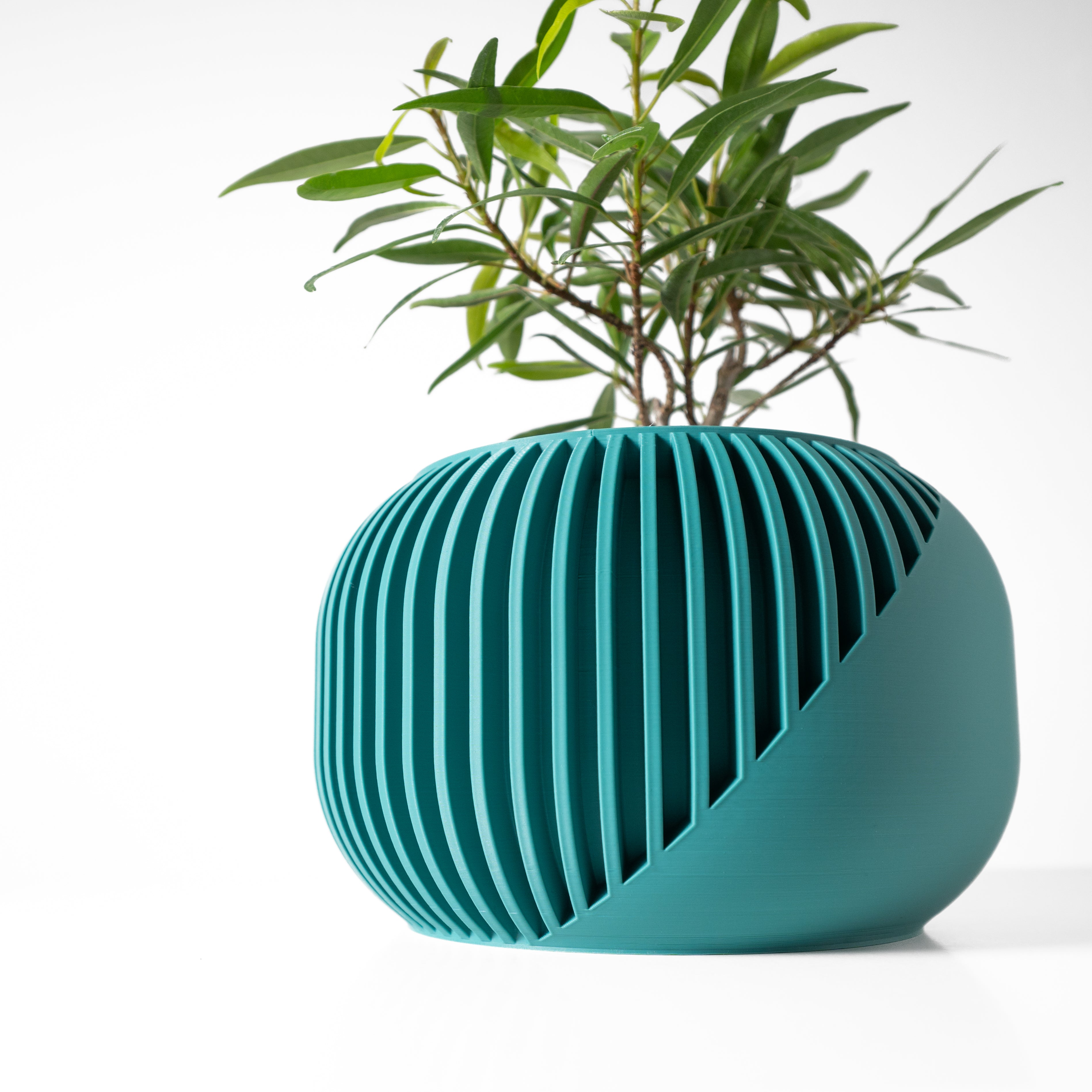 Narvo Planter Vase mit Ablauf – Stilvolle Pflanzdekoration
