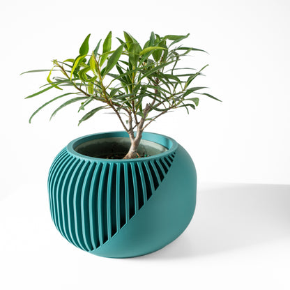 Narvo Planter Vase mit Ablauf – Stilvolle Pflanzdekoration
