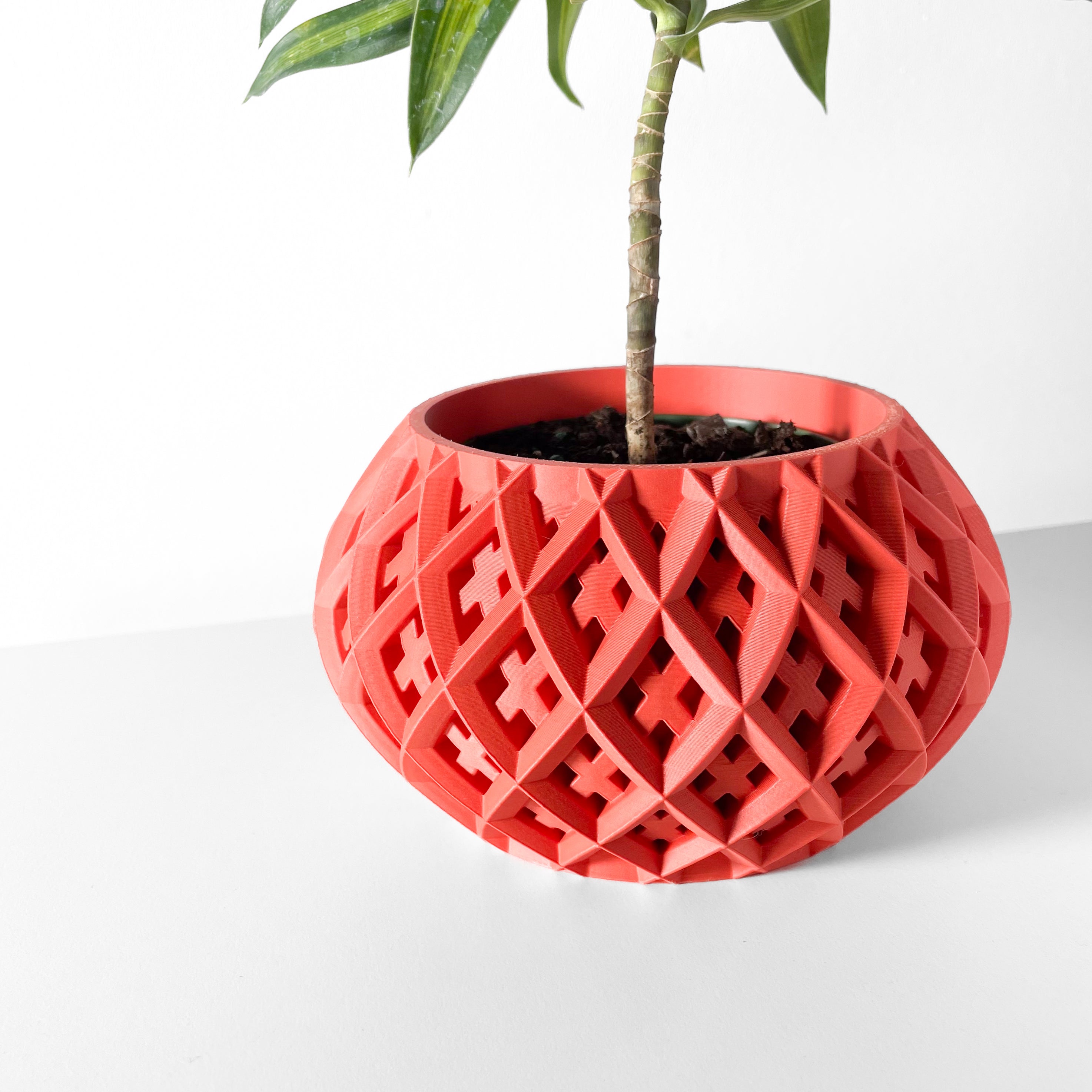 Rokio Planter Vase mit Ablauf – Dynamische Pflanzdekoration