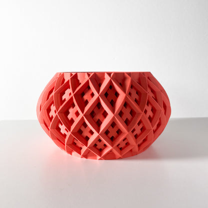 Rokio Planter Vase mit Ablauf – Dynamische Pflanzdekoration