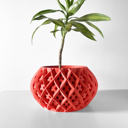 Rokio Planter Vase mit Ablauf – Dynamische Pflanzdekoration