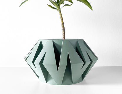 Kovi Planter Vase mit Ablauf – Zen-Moderne Dekoration