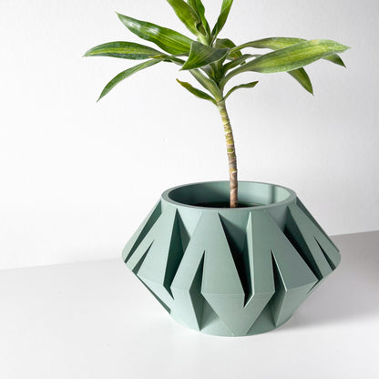 Kovi Planter Vase mit Ablauf – Zen-Moderne Dekoration