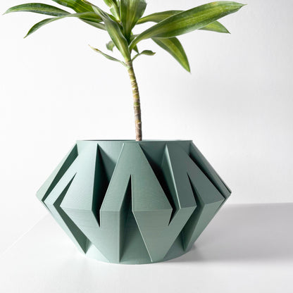 Kovi Planter Vase mit Ablauf – Zen-Moderne Dekoration