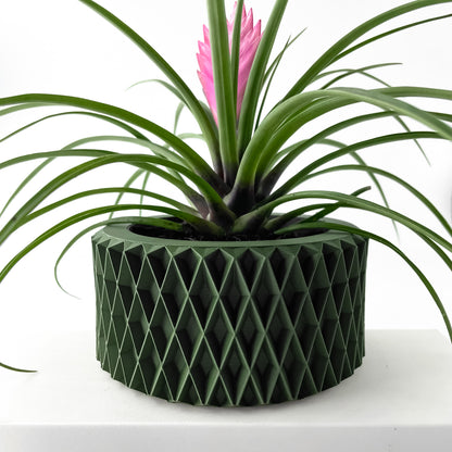 Sarv Planter Vase mit Ablauf – Kraftvolle Pflanzdekoration
