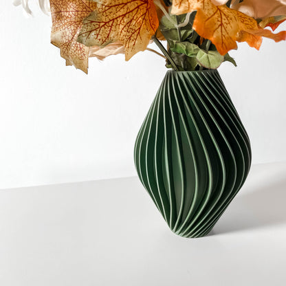 Vati Vase – Wärmende Moderne Blumenpracht