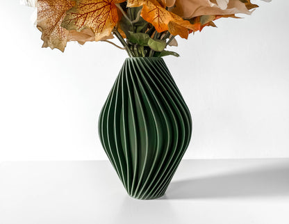 Vati Vase – Wärmende Moderne Blumenpracht