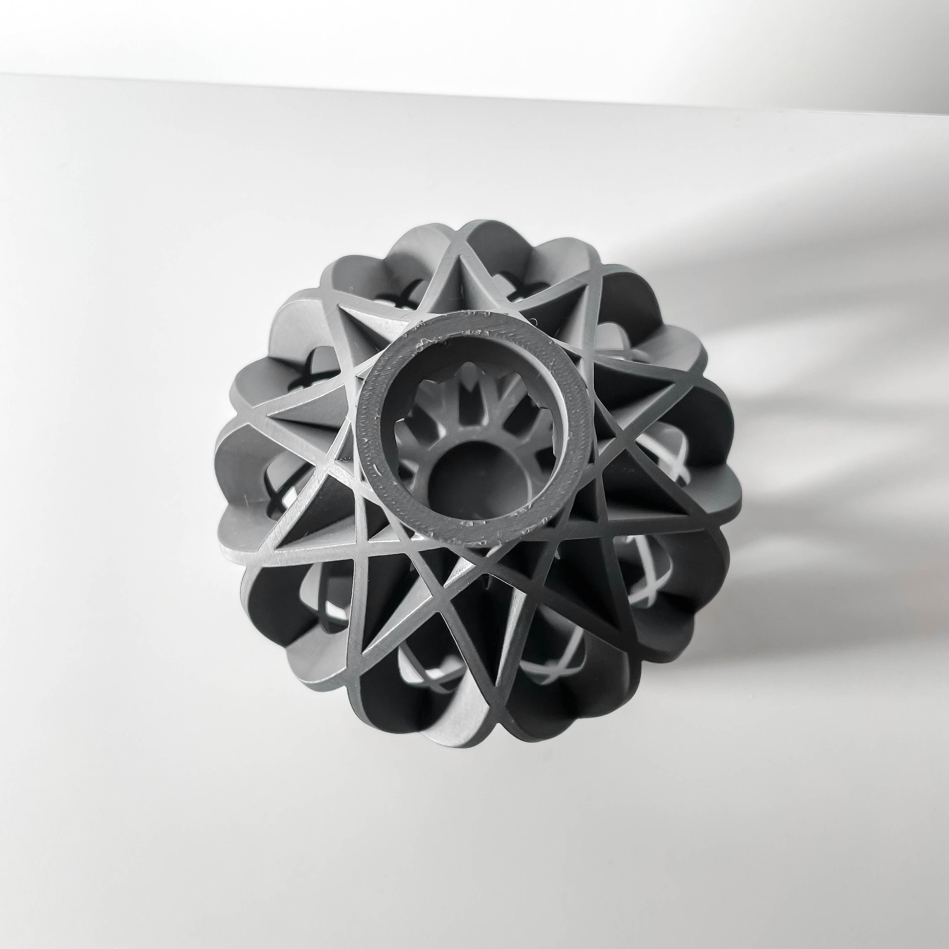 Vukan Vase – Vulkanische Moderne Blumenpracht